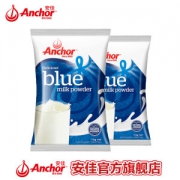 新西兰进口 安佳 成人全脂奶粉 1kg*2袋
