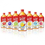统一 冰红茶 柠檬味 1L*8瓶 塑料瓶 *2件