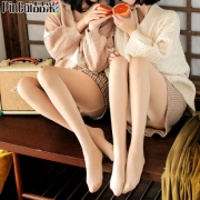 2条装！【品彩】光腿神器天鹅绒连