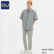 GU 极优 317497 男士松紧针织裤