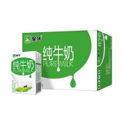 蒙牛纯牛奶 PURE MILK250ml*16包/整箱*4件