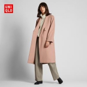 UNIQLO 优衣库 420232 女士羊毛混纺大衣