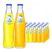 老北京汽水 北冰洋 桔汁橙汁碳酸饮料 248ml*24瓶 玻璃瓶装