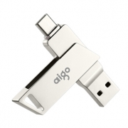 aigo 爱国者 U350 64GB Type-C USB3.0双接口U盘 49.8元包邮