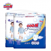 双12预告：GOO.N 大王 天使 短裤式纸尿裤 XXL20片*2包 196元包邮（需用券）