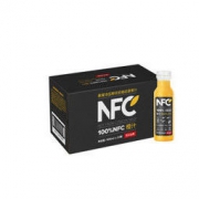 农夫山泉 NFC果汁饮料 100%NFC橙汁300ml*24瓶整箱 *2件