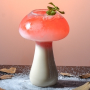 曼薇 创意蘑菇玻璃杯 250ml 9.5元包邮（需用券）