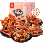 良品铺子 鸭肉零食大礼包 490g