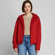 19日0点：UNIQLO 优衣库 418452 女装 仿羊羔绒拉链开衫