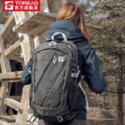 探路者 背包 30L登山包 双肩包 TEBH90852黑色