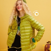 多色可选：妖精的口袋 轻薄羽绒服