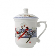 【4只装】帮企怀泉陶瓷杯茶杯