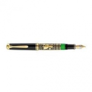 Pelikan 百利金 M900 大金雕 Toledo 活塞钢笔 F尖 黑色