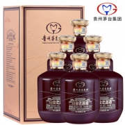 茅台 白金酒 53度老酱白酒 500ml*6瓶礼盒装