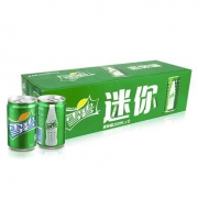 限地区：雪碧 柠檬味汽水饮料 200ml*12罐*2组*2件