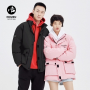 HOUXU 后序 947L1028 男/女款工装羽绒服
