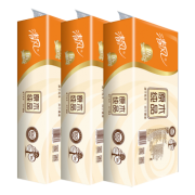 11日0点： 清风 原木无芯卷纸 卫生纸 750g 3层10卷*3提