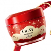 2019双12预售：OLAY 玉兰油 圣诞限量版 新生塑颜大红瓶空气感凝霜 50g+56g