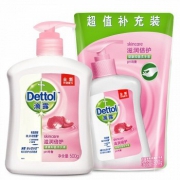 Dettol 滴露 滋润倍护洗手液（500克+300克️） *7件