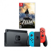 Nintendo 任天堂 Switch国行续航加强版 游戏机 + 《塞尔达》或《宝可梦》