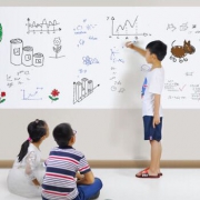 ZIWEISATR 紫薇星 白板贴 90*200cm 送白板笔 39元包邮（需用券）