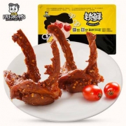 周黑鸭 武汉特产 卤制鸭肉类 卤锁骨240g*4件