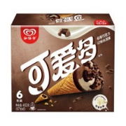 限PLUS会员：和路雪 可爱多甜筒 冰淇淋67g*6支*5件