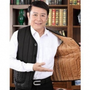 百亿补贴：羚茸 中老年加绒马甲 XL码(100-125斤)