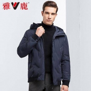 雅鹿 YI77U4170 男士休闲连帽羽绒服