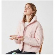 Semir 森马 女士短款立领oversize显瘦棉服