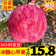 汇果康 冰糖心苹果 带箱10斤 果径70-75mm 14.8元