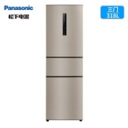 12日0点、双12预告： Panasonic 松下 NR-C33PX3-NL 318升 变频风冷 三门电冰箱