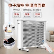 远程Wifi触屏+2500W+4档可调：格力 硅晶电热膜取暖器NDYQ-X6025B