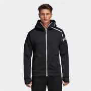 12日0点、双12预告： adidas 阿迪达斯 DM5543 男士运动针织夹克