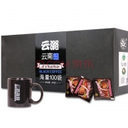 无糖纯黑咖、超提神！2gx100袋 云潞 无糖黑咖啡