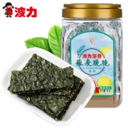 波力海苔 藜麦夹心海苔脆片 96g/罐