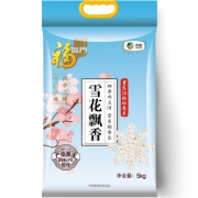福临门 雪花飘香 长粒香大米 5kg +凑单品 18.95元（双重优惠）