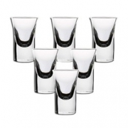 hyu 玻璃白酒杯 30ml*6只 9.9元包邮（需用券）