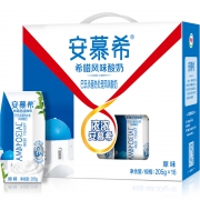 降价、PLUS会员：伊利 安慕希希腊风味常温酸奶原味205g*16盒/箱（礼盒装） *3件