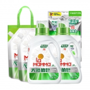 7日10点、新88VIP：妈妈壹选 天然皂液 （1kg*2瓶+1kg*2袋+凝珠9粒） *2件 61.65元包邮（前3分钟，合30.83元/件）