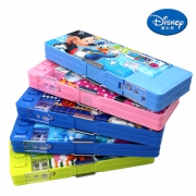迪士尼（Disney） 多功能双开文具盒  券后9.9元