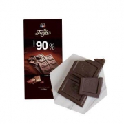 限地区：TRUFFLES 德菲丝 90%可可黑巧克力 100g 排块装 *10件