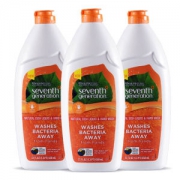 美国进口  七世代 天然护手碗碟洗洁精 650ml*3瓶