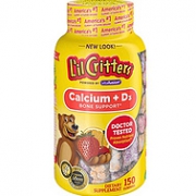L'il Critters 丽贵 小熊糖 维生素D加钙 150粒