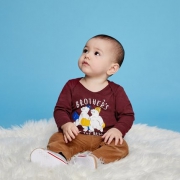 12日0点：OLD NAVY 婴儿印花连体衣 低至21元