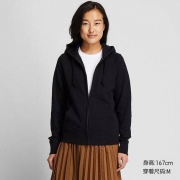 UNIQLO 优衣库 418237 女装 运动拉链连帽开衫