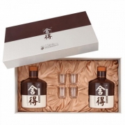 舍得 品味舍得 浓香型白酒 52度 600mL*2瓶 * 3件