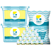 Liby 立白 平衡点 洗碗块 8g*35颗 *2盒+洗碗盐 1kg 49元（需用券）