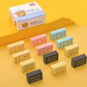deli 得力 学生橡皮 12块组合装 6.5元包邮（需用券）