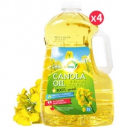 SunCrop 加穗满 加拿大进口 双低芥花籽油 3L*4瓶